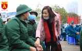 Nụ cười của những tân binh Hà Nội trong ngày hội tòng quân
